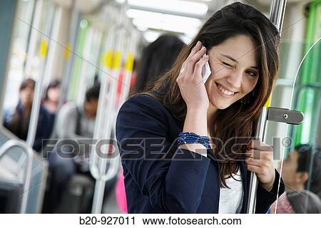 Young woman in tram, Vitoria, Alava, Basque Country, Spain View Large Photo Image Stock Image - Young woman in tram, Vitoria, Alava, Basque Country, Spain. Fotosearch