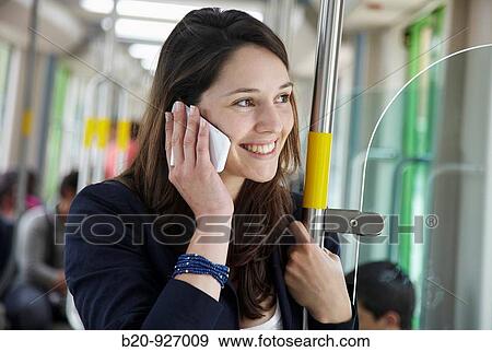 Young woman in tram, Vitoria, Alava, Basque Country, Spain View Large Photo Image Stock Photo - Young woman in tram, Vitoria, Alava, Basque Country, Spain. Fotosearch