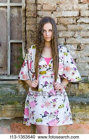 Young woman is pulling hair View Large Photo Image Stock Image - Young woman is pulling hair. Fotosearch