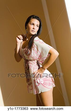 Young woman is teasing View Large Photo Image Stock Image - Young woman is teasing. Fotosearch