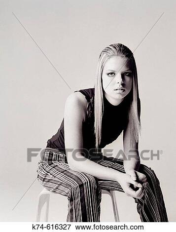 Young Woman Looking At Camera View Large Photo Image Stock Photo - Young Woman Looking At Camera. Fotosearch