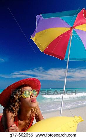 Young woman on beach. Varadero, Cuba View Large Photo Image Stock Photography - Young woman on beach. Varadero, Cuba. Fotosearch
