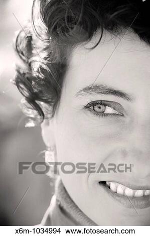 Picture - young woman portrait. Fotosearch