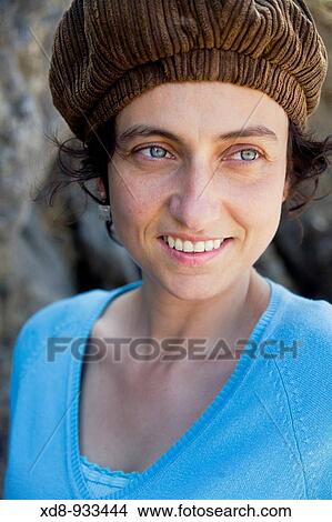 Picture - young woman portrait. Fotosearch