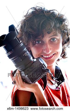 Young woman portrait View Large Photo Image Stock Image - Young woman portrait. Fotosearch