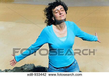 young woman portrait View Large Photo Image Stock Image - young woman portrait. Fotosearch