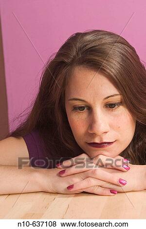 Young woman posing. View Large Photo Image Stock Photo - Young woman posing.. Fotosearch