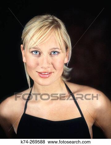 Young Woman Smiling At Camera View Large Photo Image Stock Photo - Young Woman Smiling At Camera. Fotosearch