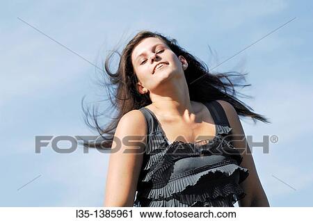 Young woman View Large Photo Image Stock Image - Young woman. Fotosearch