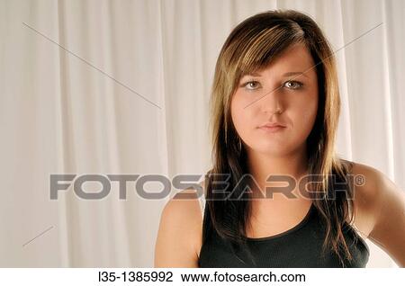 Young woman View Large Photo Image Stock Image - Young woman. Fotosearch