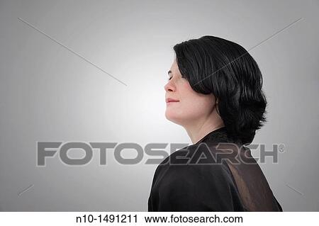 Stock Image - Young woman. Fotosearch