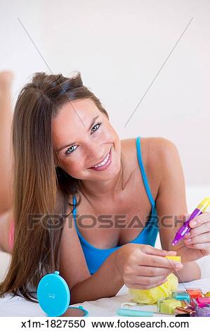 Young woman View Large Photo Image Stock Image - Young woman. Fotosearch