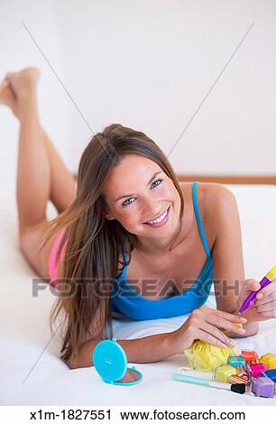Young woman View Large Photo Image Stock Image - Young woman. Fotosearch