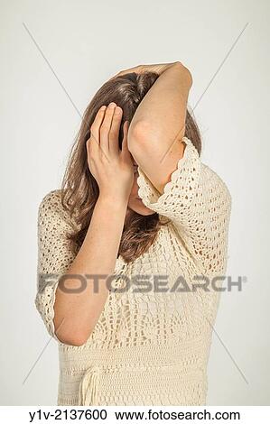 Stock Image - Young woman.. Fotosearch