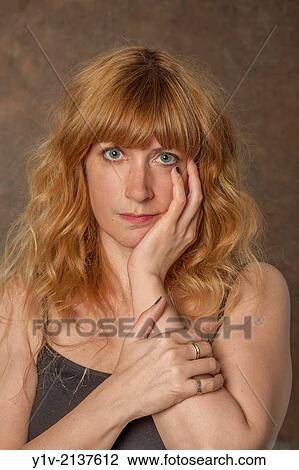 Stock Image - Young woman.. Fotosearch