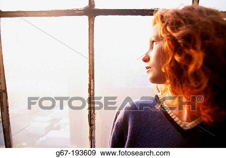 Stock Photo - Young woman. Fotosearch