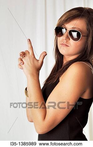 Young woman View Large Photo Image Stock Photo - Young woman. Fotosearch
