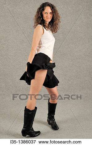Young woman View Large Photo Image Stock Photo - Young woman. Fotosearch