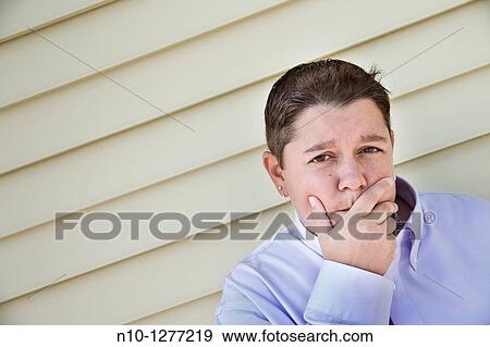 Young woman View Large Photo Image Stock Photo - Young woman. Fotosearch