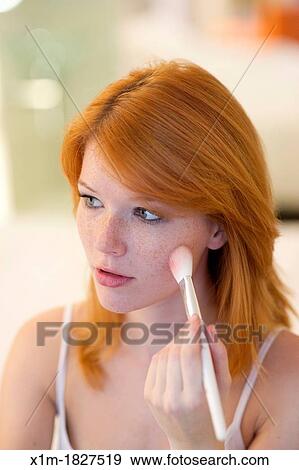 Stock Photo - Young woman. Fotosearch