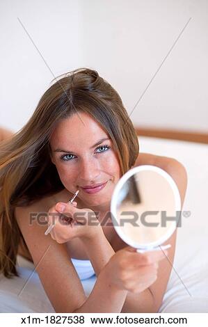 Young woman View Large Photo Image Stock Photo - Young woman. Fotosearch