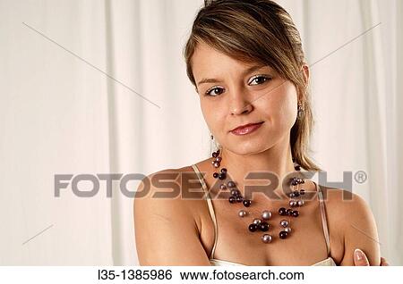 Young woman View Large Photo Image Stock Photograph - Young woman. Fotosearch