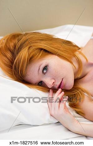 Stock Photograph - Young woman. Fotosearch