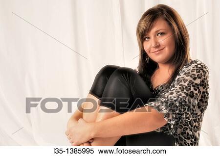 Stock Photography - Young woman. Fotosearch
