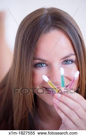 Stock Photography - Young woman. Fotosearch