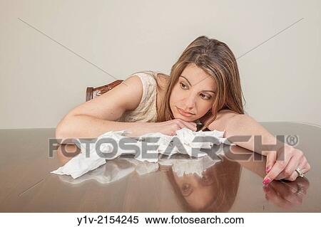 Young woman with tissues. View Large Photo Image Stock Photography - Young woman with tissues.. Fotosearch
