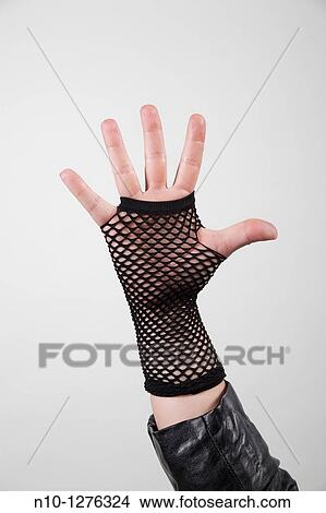 Picture - Young woman's hand. Fotosearch