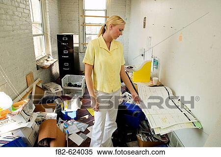 Stock Photography - Young women in loft. Fotosearch