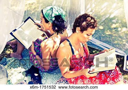young women reading books View Large Photo Image Stock Image - young women reading books. Fotosearch