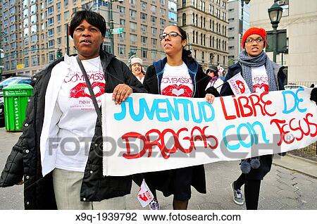 Youth, young adults, and adults of the Seventh-Day Adventist Church march across the Brooklyn Bridge during the annual Anti-Violence Compassiono rally on March 23, 2013, Manhattan, New York City, USA. View Large Photo Image Stock Image - Youth, young adults, and adults of the Seventh-Day Adventist Church march across the Brooklyn Bridge during the annual Anti-Violence Compassiono rally on March 23, 2013, Manhattan, New York City, USA.. Fotosearch