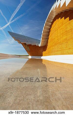 Ysios winery by architect Santiago Calatrava Laguardia Rioja alavesa wine route Alava Basque country Spain View Large Photo Image Stock Image - Ysios winery by architect Santiago Calatrava Laguardia Rioja alavesa wine route Alava Basque country Spain. Fotosearch