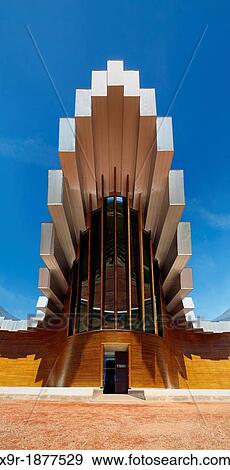 Ysios winery by architect Santiago Calatrava Laguardia Rioja alavesa wine route Alava Basque country Spain View Large Photo Image Stock Photo - Ysios winery by architect Santiago Calatrava Laguardia Rioja alavesa wine route Alava Basque country Spain. Fotosearch