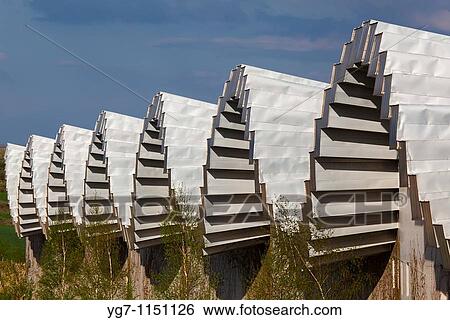 Stock Photograph - Ysios winery, Laguardia, Alava, Spain. Fotosearch