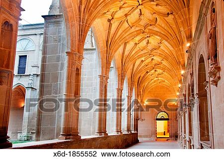 Yuso monastery cloister, San Millan de la Cogolla, La Rioja View Large Photo Image Stock Image - Yuso monastery cloister, San Millan de la Cogolla, La Rioja. Fotosearch
