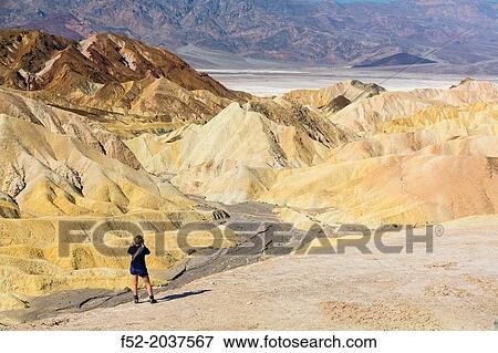 Zabriskie Point, Death Valley National Park, California, USA, America. View Large Photo Image Stock Photo - Zabriskie Point, Death Valley National Park, California, USA, America.. Fotosearch