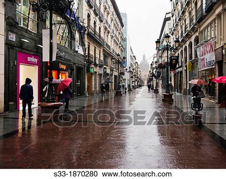 Zaragoza Arag? n Spain View Large Photo Image Stock Image - Zaragoza Arag? n Spain. Fotosearch