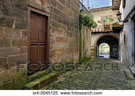 Stock Photography - Zerain Portal, Segura, Goierri, Gipuzkoa, Basque Country, Spain.. Fotosearch