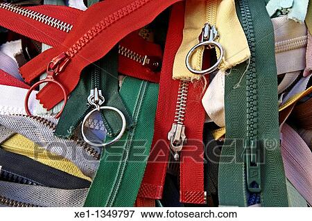 zippers. View Large Photo Image Stock Photo - zippers.. Fotosearch