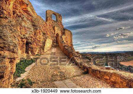 Zorita de los Canes Castle, Guadalajara, Spain View Large Photo Image Stock Photo - Zorita de los Canes Castle, Guadalajara, Spain. Fotosearch