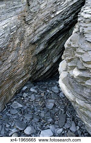 Stock Photography - Zumaia - Deba Flysch, Mendata Point, Deba, Gipuzkoa, Guipuzcoa, Basque Country, Spain.. Fotosearch