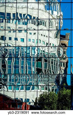 Building Reflection, Canary Wharf Financial District, London, England. View Large Photo Image Stock Image - Building Reflection, Canary Wharf Financial District, London, England.. Fotosearch