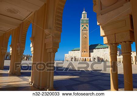 Casablanca, Hassan II Mosque, Morocco, North Africa, Maghreb, Atlantic Coast. View Large Photo Image Stock Image - Casablanca, Hassan II Mosque, Morocco, North Africa, Maghreb, Atlantic Coast.. Fotosearch