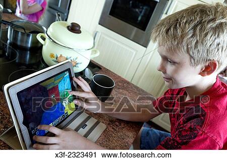 child operates computer with competence View Large Photo Image Stock Image - child operates computer with competence. Fotosearch