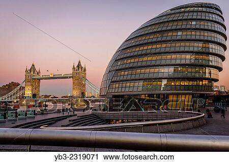 City Hall (London Assembly Building) and The Tower Of London, London, England. View Large Photo Image Stock Image - City Hall (London Assembly Building) and The Tower Of London, London, England.. Fotosearch