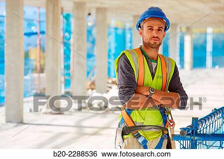 Construction Worker. Homebuilding. Donostia, San Sebastian, Basque Country, Spain. View Large Photo Image Stock Photograph - Construction Worker. Homebuilding. Donostia, San Sebastian, Basque Country, Spain.. Fotosearch