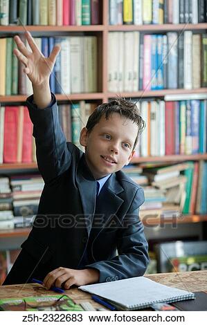 Stock Image - First of September - the day of knowledge among students of Russian schools.. Fotosearch